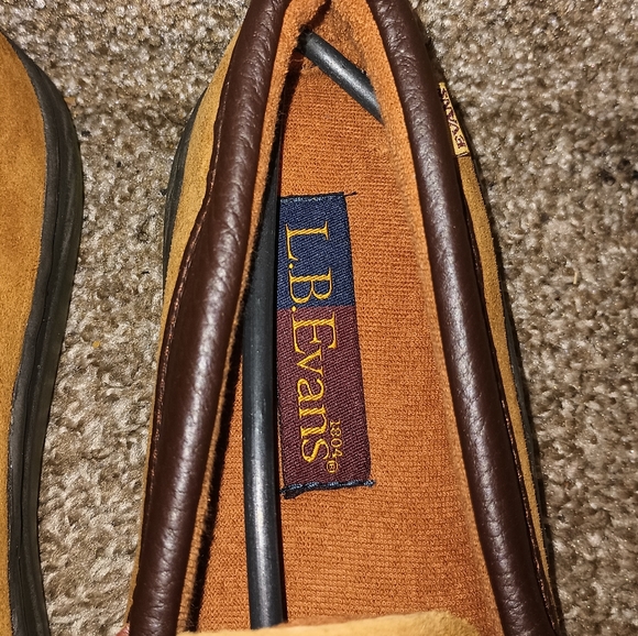Brand New Mens L.B. Evans slip mocs - Picture 6 of 8